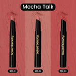 Thumbnail for Baked Beauty My Crayon Mocha Talk Super Matte Lip Cream Lipsticks (Set of 3)