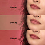 Thumbnail for Baked Beauty My Crayon Mocha Talk Super Matte Lip Cream Lipsticks (Set of 3)