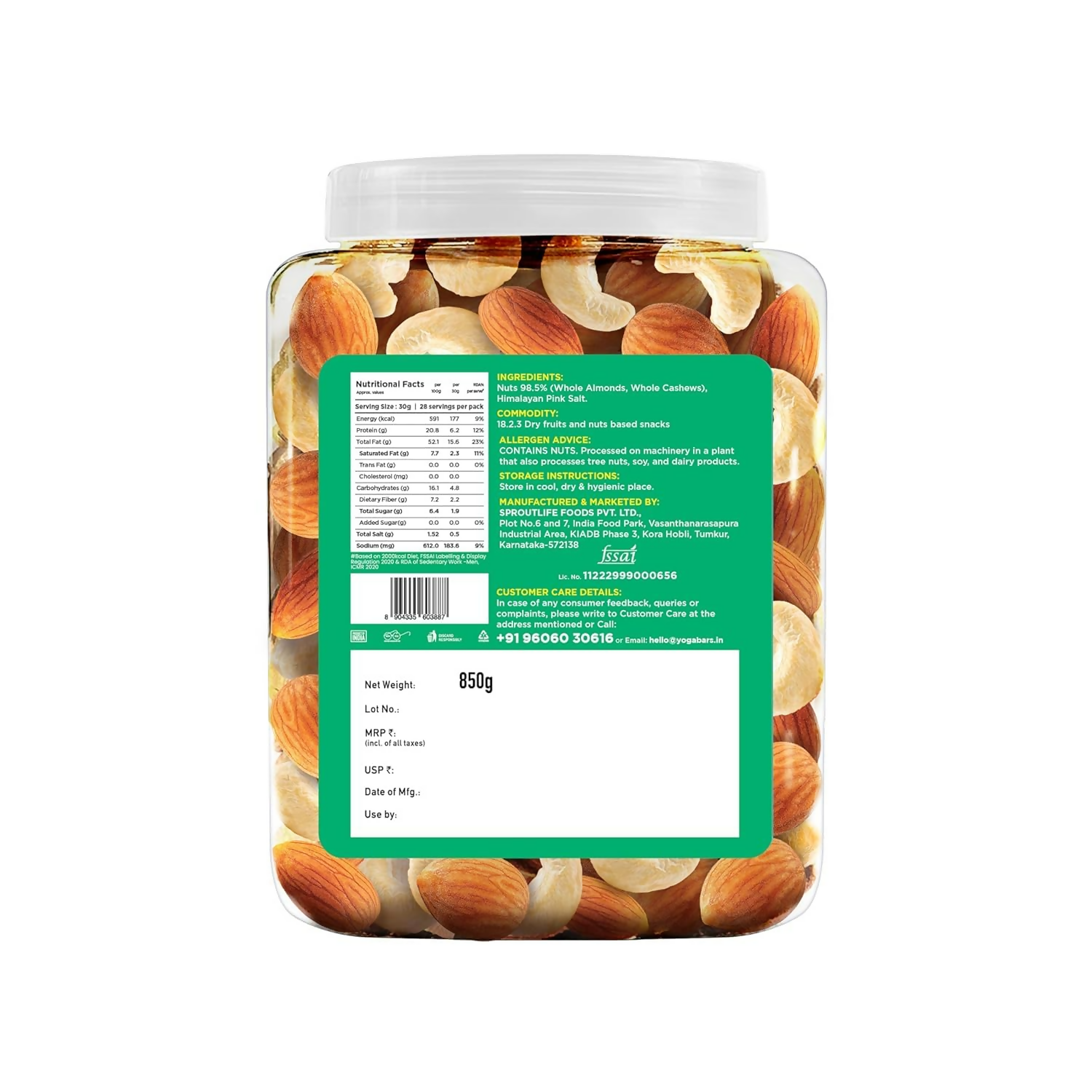 Yoga Bar Daily Health, Protein & Panchmeva Mix Combo - Distacart