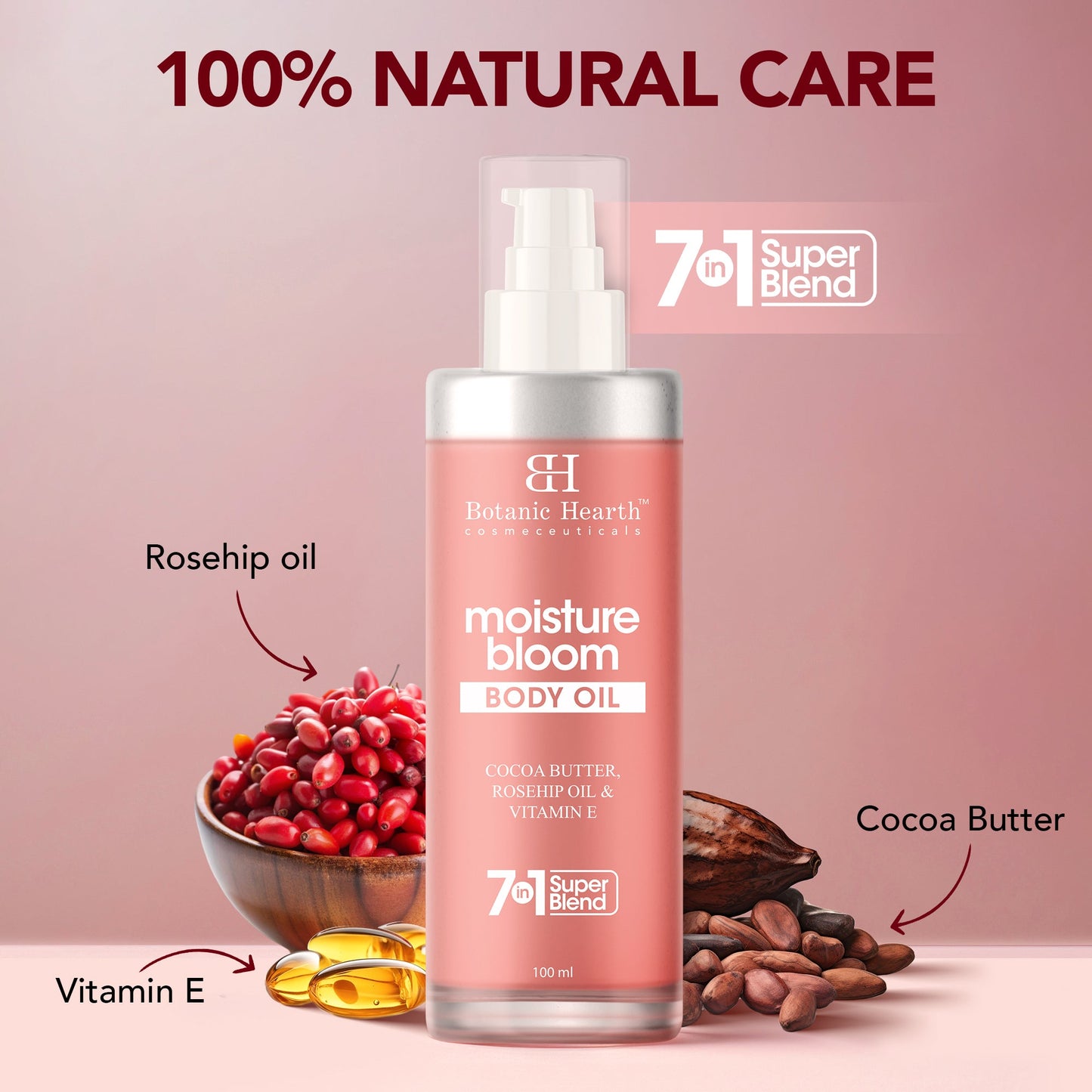 Botanic Hearth Moisture Bloom Body Oil - Distacart