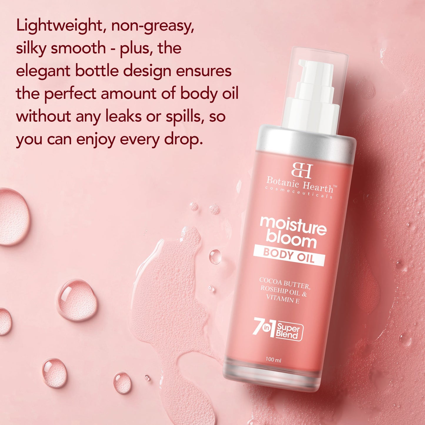 Botanic Hearth Moisture Bloom Body Oil - Distacart