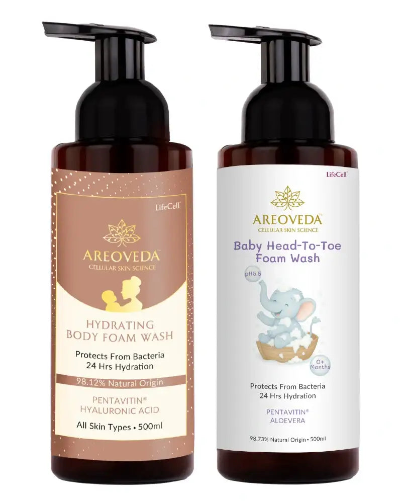 AreoVeda Mom & Baby Wash Combo - Distacart