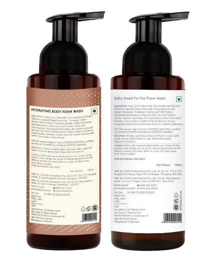 AreoVeda Mom & Baby Wash Combo - Distacart