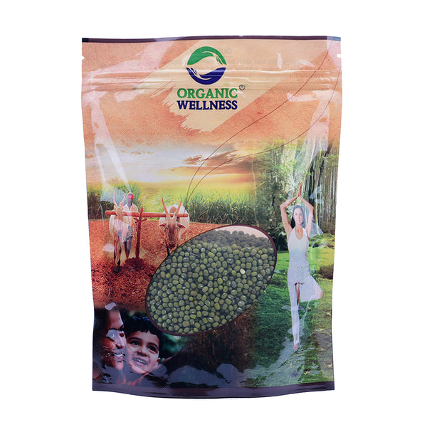 Organic Wellness Moong Dal Whole - Distacart