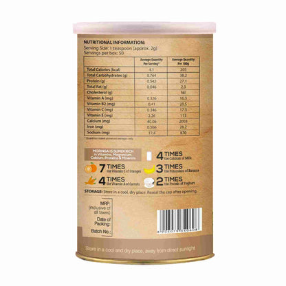 Organic Wellness Ow'zeal Moringa Powder - Distacart