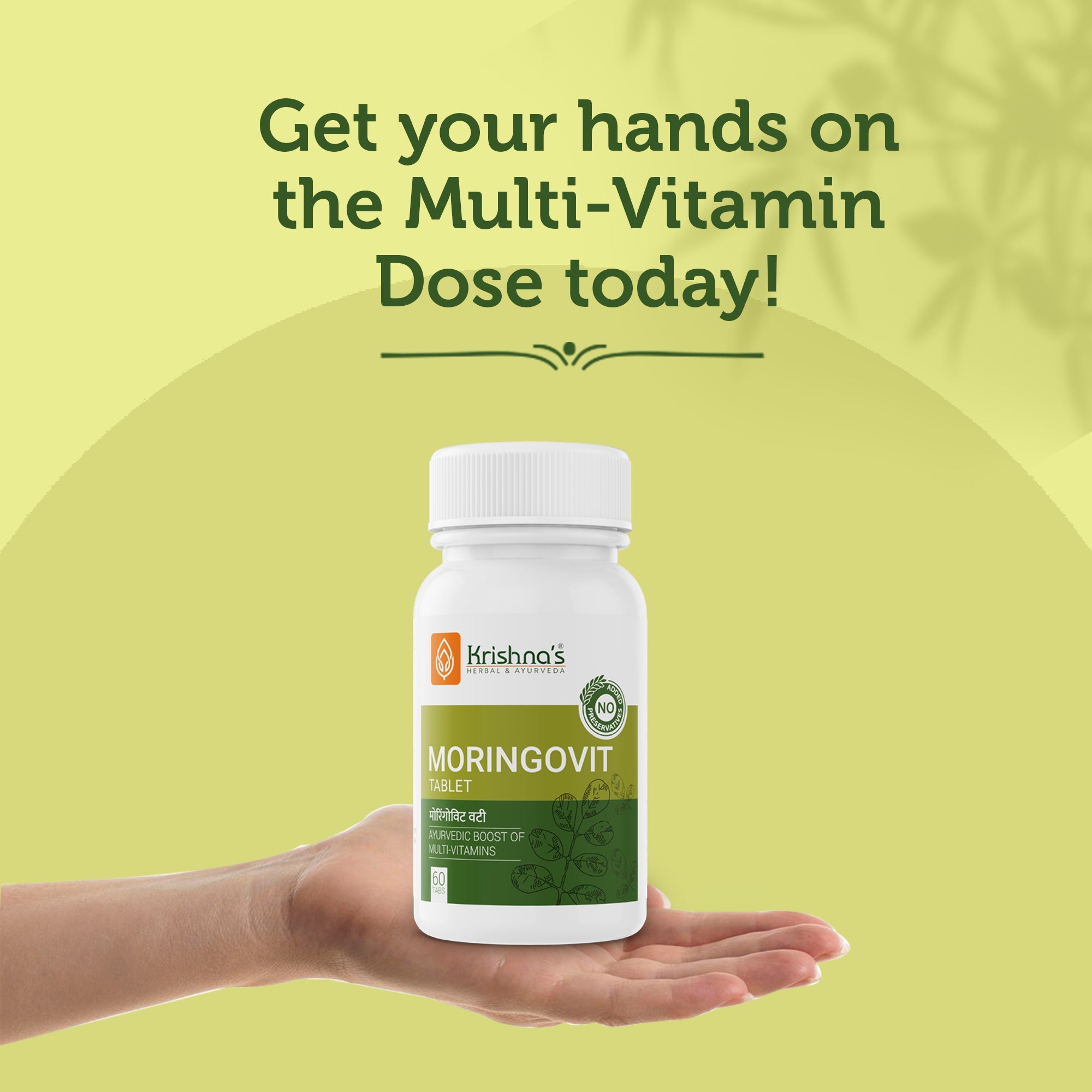 Krishna'S Herbal & Ayurveda Moringovit Tablets