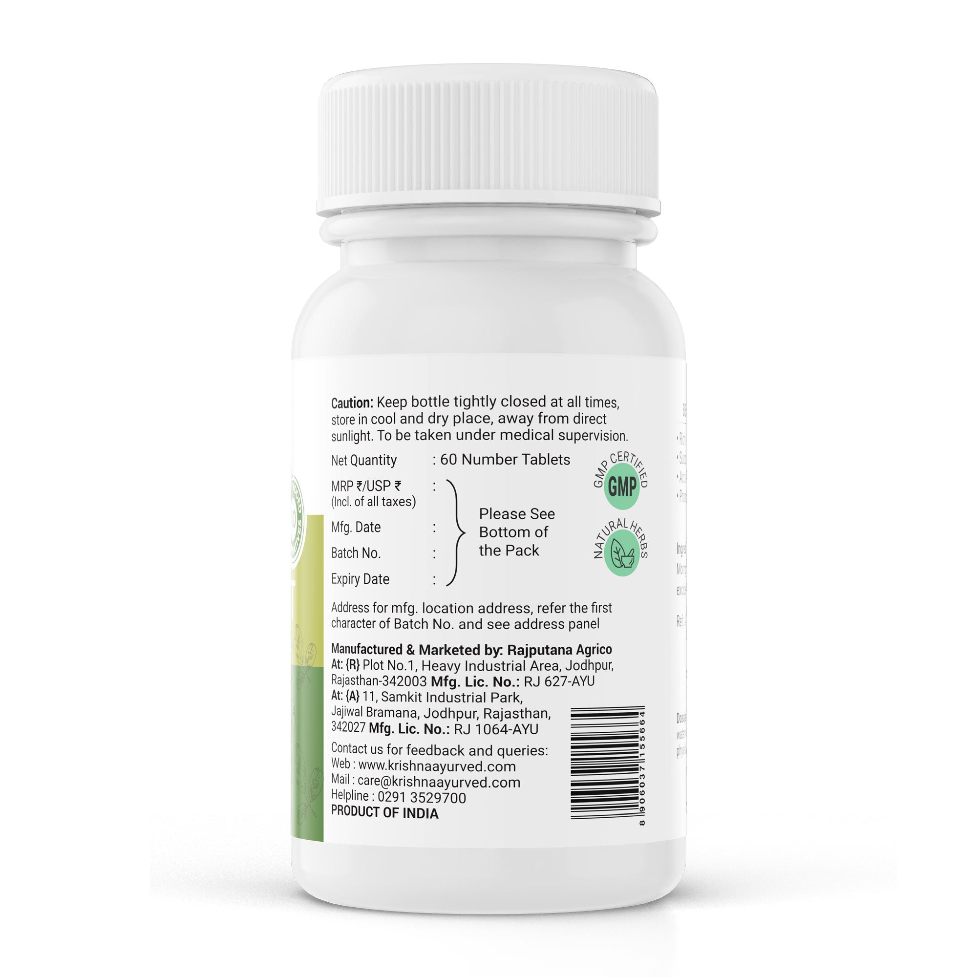 Krishna'S Herbal & Ayurveda Moringovit Tablets