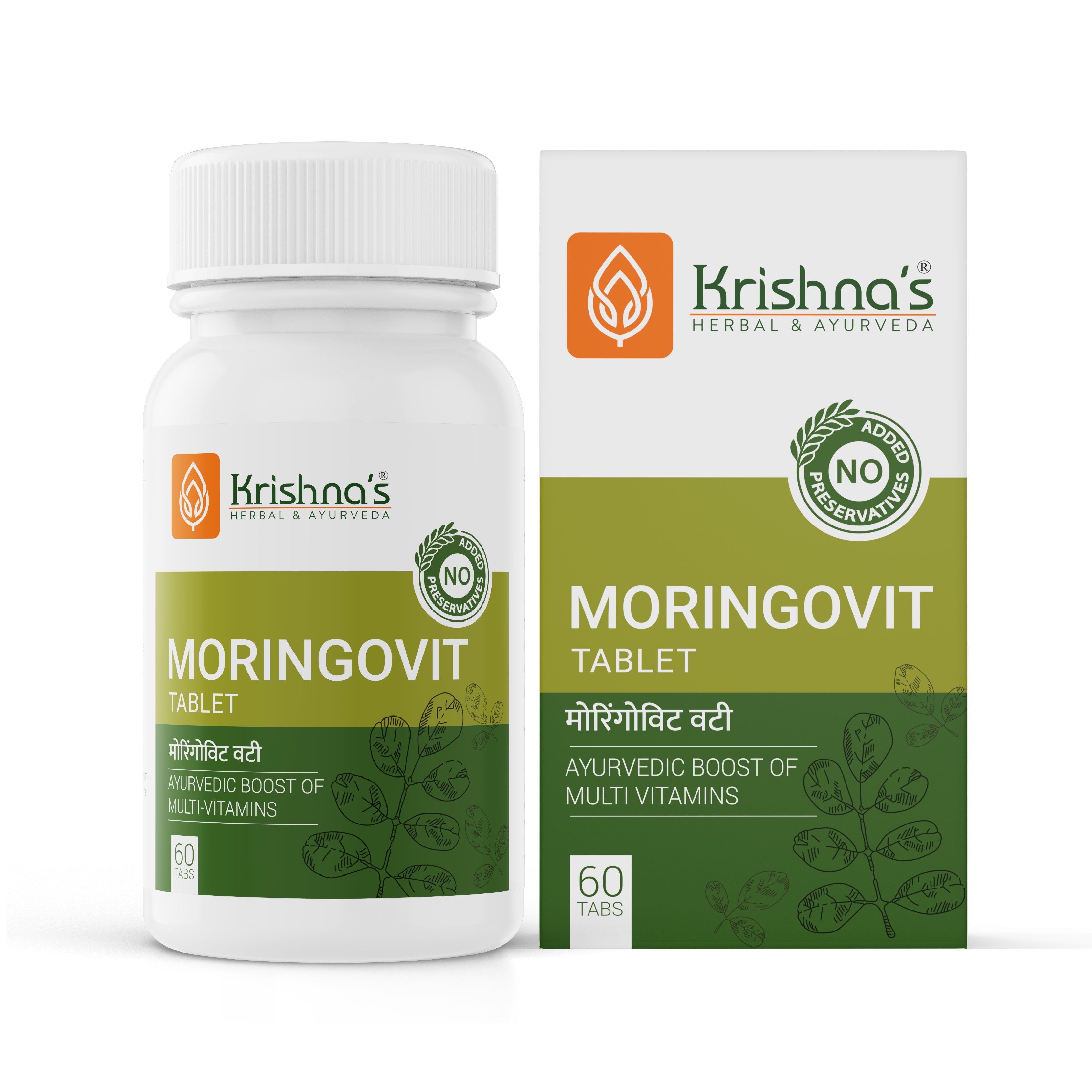 Krishna'S Herbal & Ayurveda Moringovit Tablets