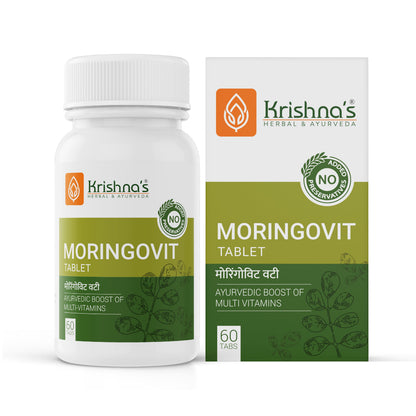 Krishna'S Herbal & Ayurveda Moringovit Tablets - Distacart