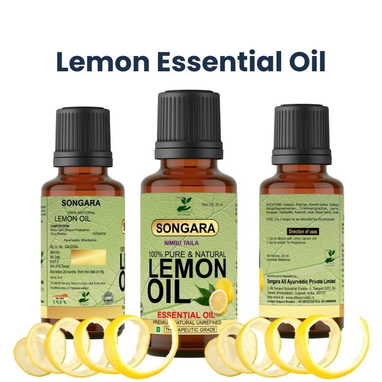 Songara Lemon Essential Oil - Dista