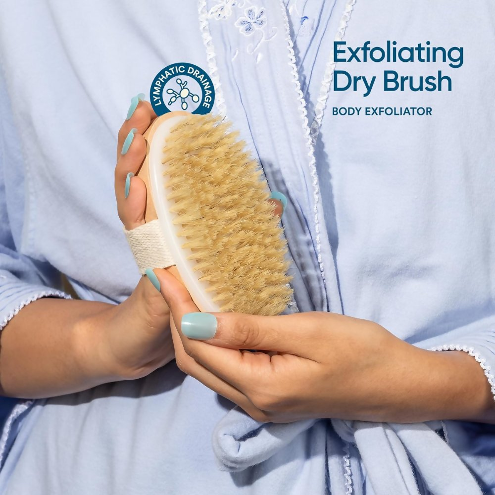 Bloom by Bold Care Exfoliating Oval Dry Bath Brush - Dista