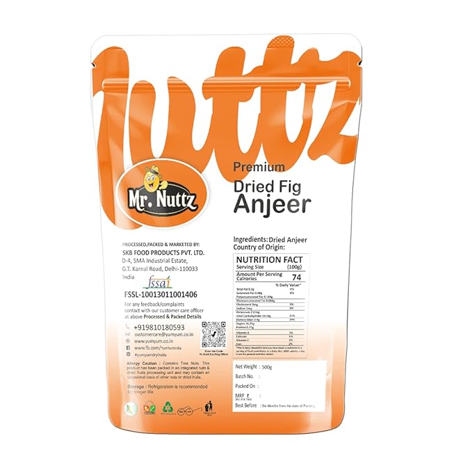 Mr. Nuttz Anjeer/Figs Pouch - Dista
