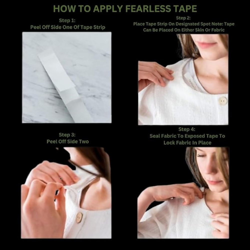 Bronson Professional Double Sided Fashion and Invisible Dressing Tape - Dista