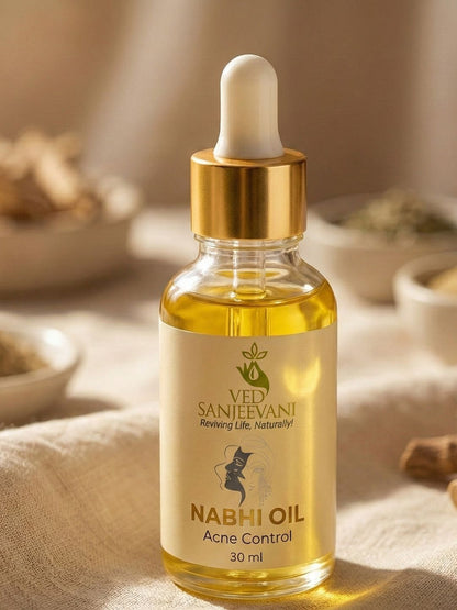 Ved Sanjeevani Acne Control Nabhi Oil - Dista