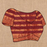 Thumbnail for Vedant Vastram Maroon Color Banarasi Silk Saree - Maroon - Distacart