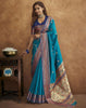 Vedant Vastram Rama Color Paithani Silk Saree - Rama - Distacart