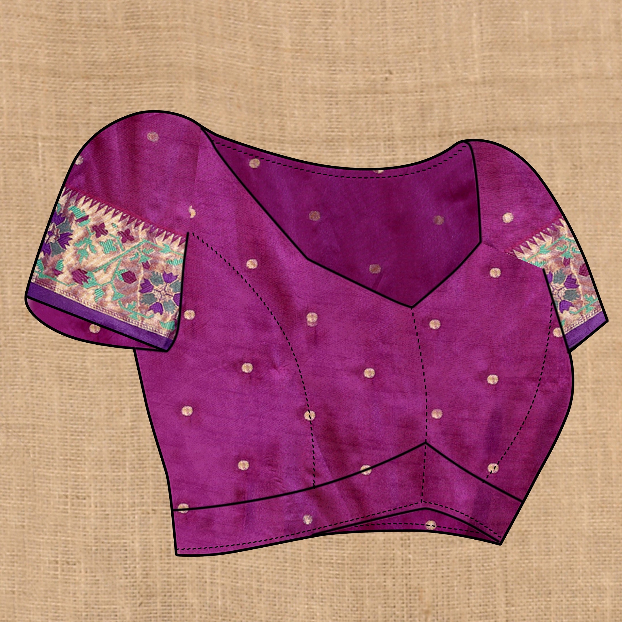 Vedant Vastram Pink Color Paithani Silk Saree - Pink - Distacart