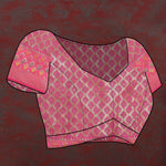 Thumbnail for Vedant Vastram Rama Color Kanjeevaram Organza Silk Saree - Rama - Distacart