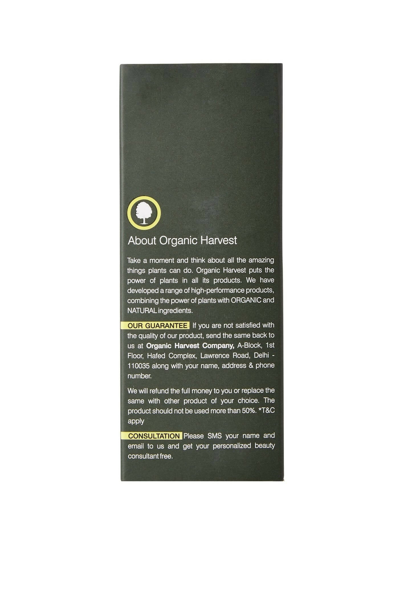 Organic Harvest Under Eye Gel - Distacart