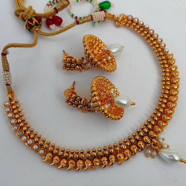White Kemp Mango Necklace Set - Distacart
