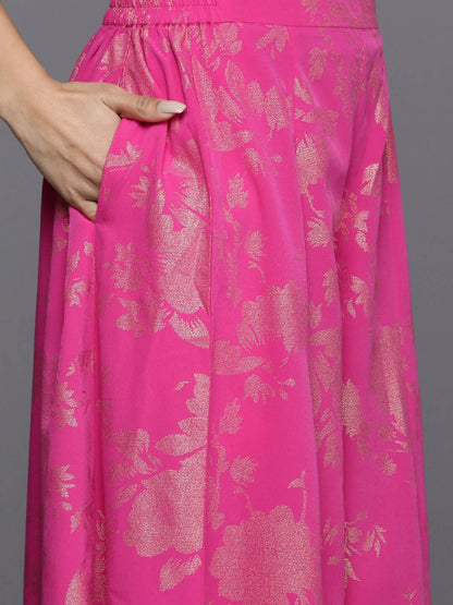 Ahalyaa Women's Traditional Wear Co-ods - Pink - Distacart