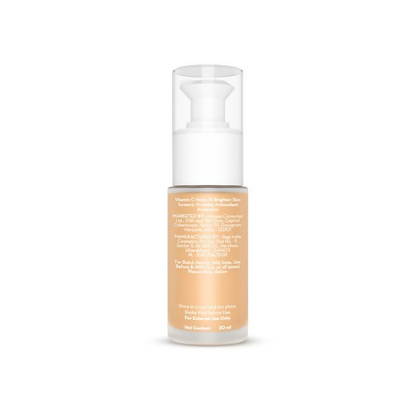 Mamaearth Hydra-Glow Full Coverage Foundation With Vitamin C & Turmeric - Creme Glow - Distacart