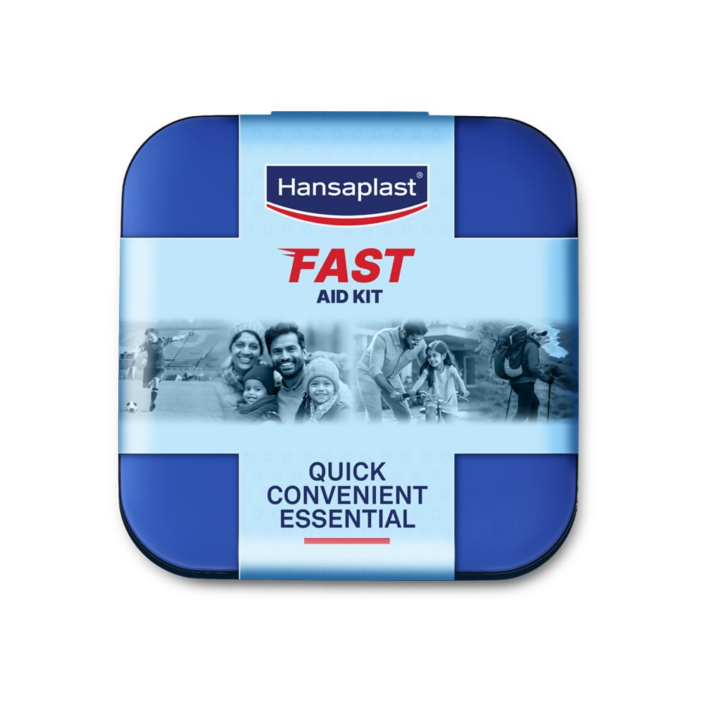 Hansaplast Fast Aid Kit for Wounds & Bruises - Distacart