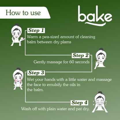 Bake Super Glow+ Vitamin E Cleansing Balm - Distacart