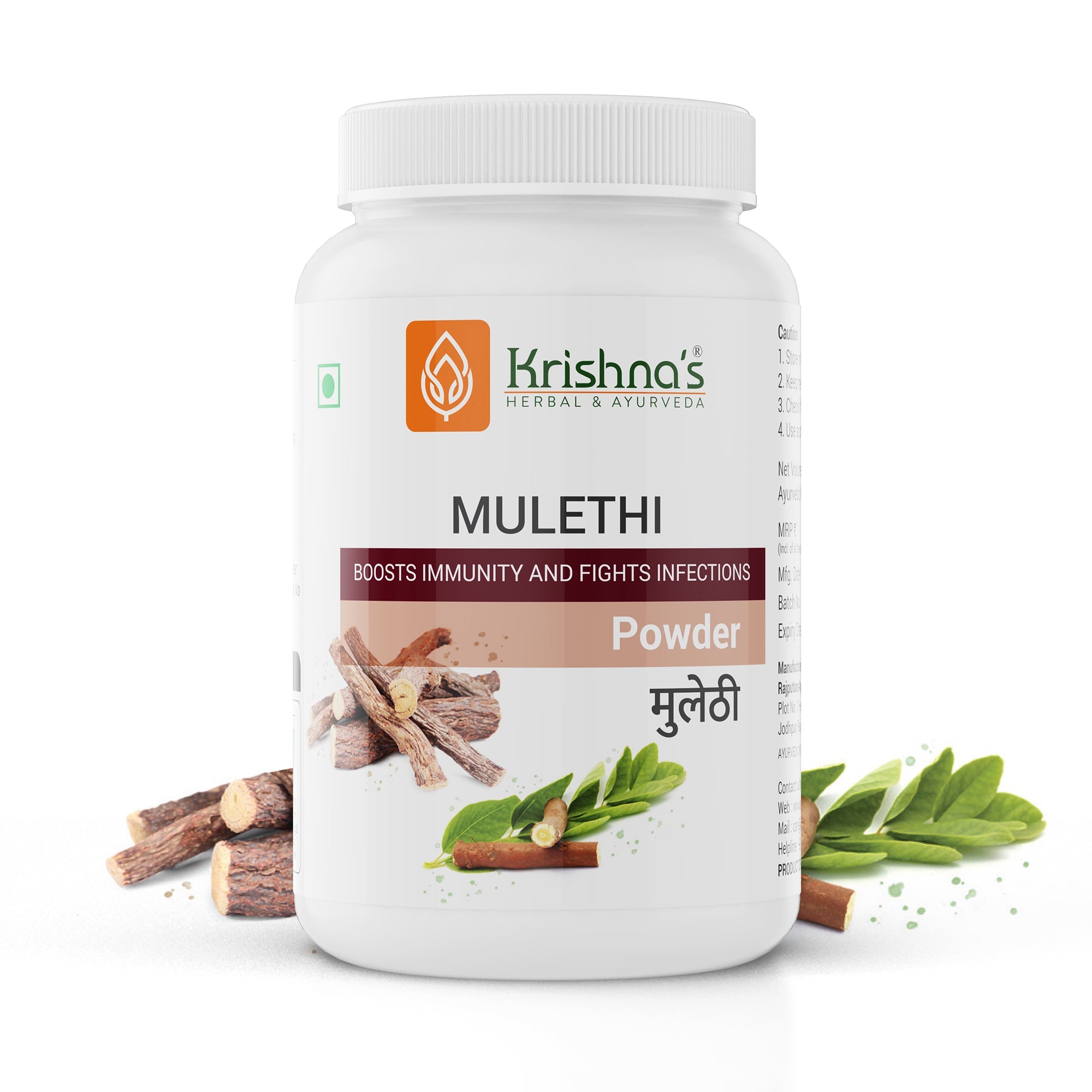 Krishna'S Herbal & Ayurveda Mulethi Powder - Distacart