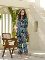 Thumbnail for Yufta Multi Cotton Ethnic Motifs Print Co-Ord Set