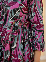 Thumbnail for Yufta Multi Leaf Print Cotton Co-Ord Set