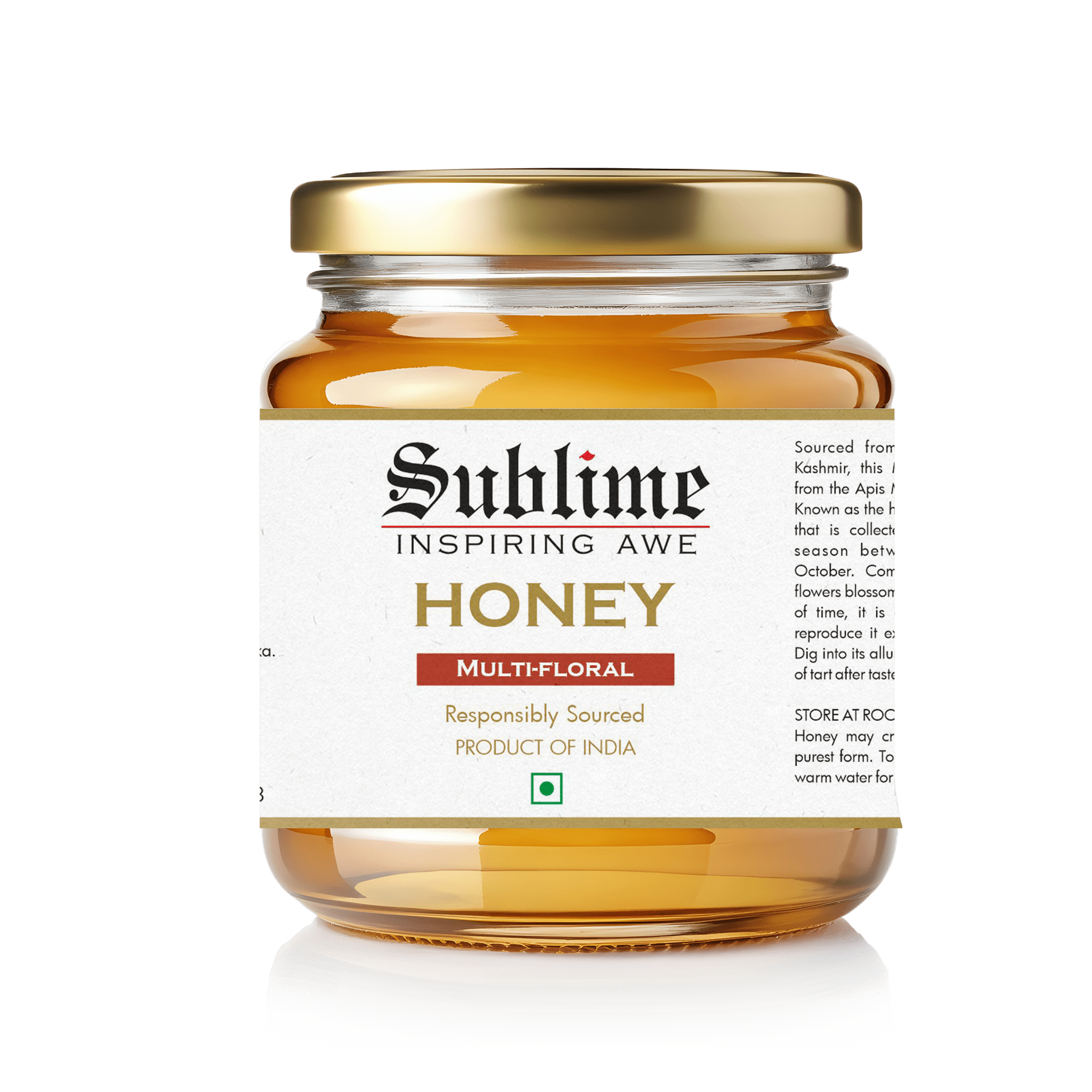 Sublime Inspiring Awe Multi Floral Honey - Distacart