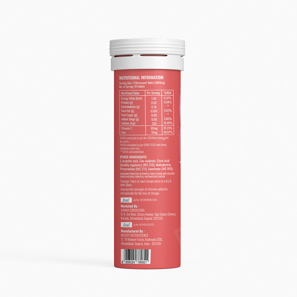 BOOSTIQ Pop & Spark Effervescent Tablets - Melon Musk - Distacart