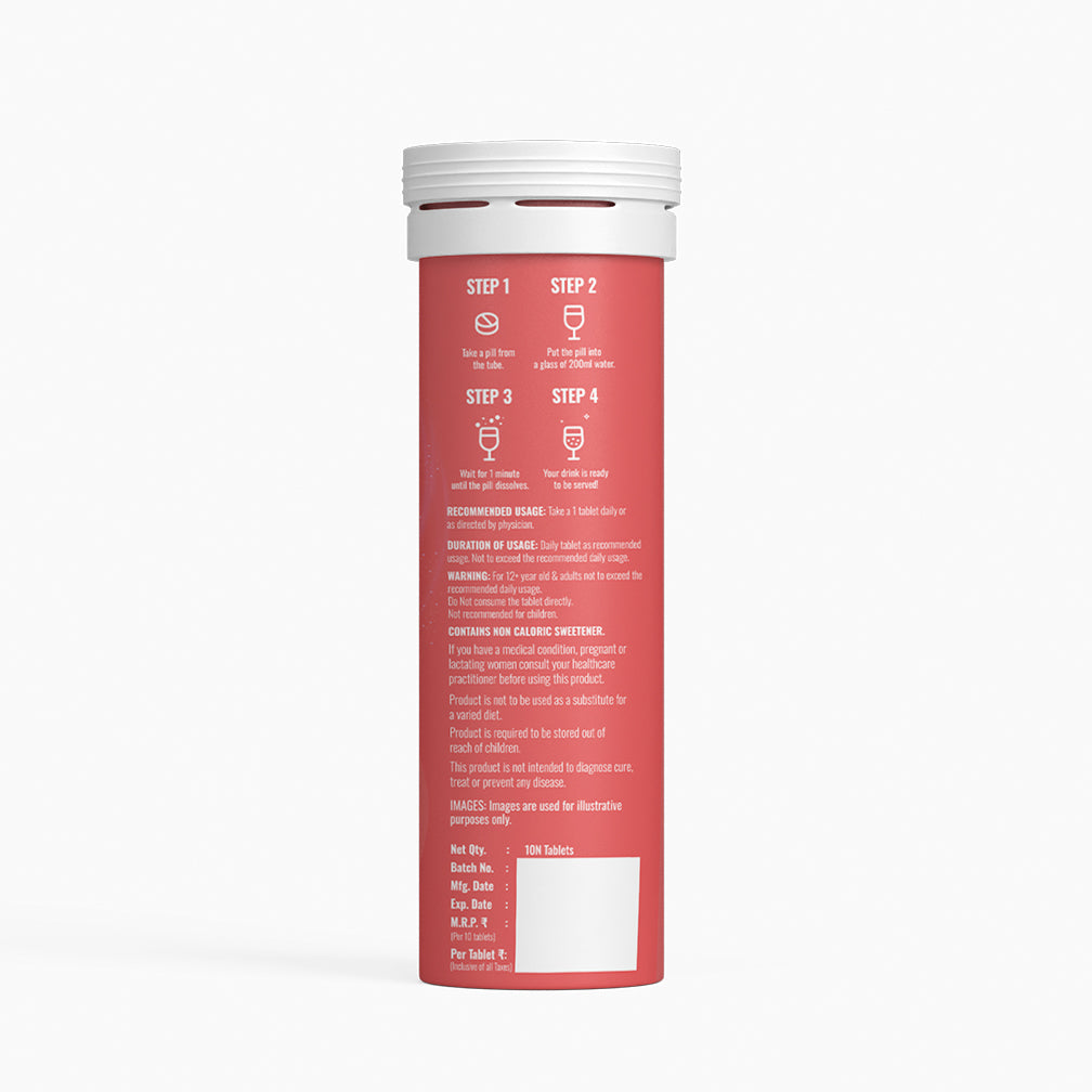 BOOSTIQ Pop & Spark Effervescent Tablets - Melon Musk - Distacart