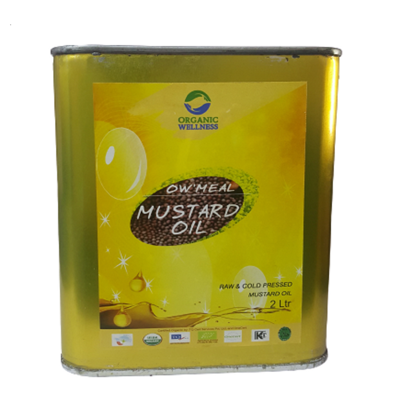 Organic Wellness Ow&#39;meal Mustard Oil - Distacart