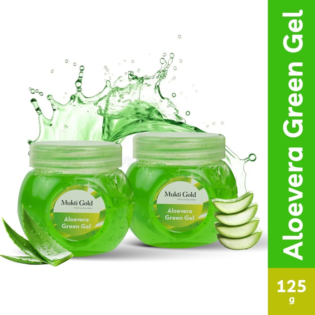 Axiom Mukti Gold Aloevera Green Gel - Distacart
