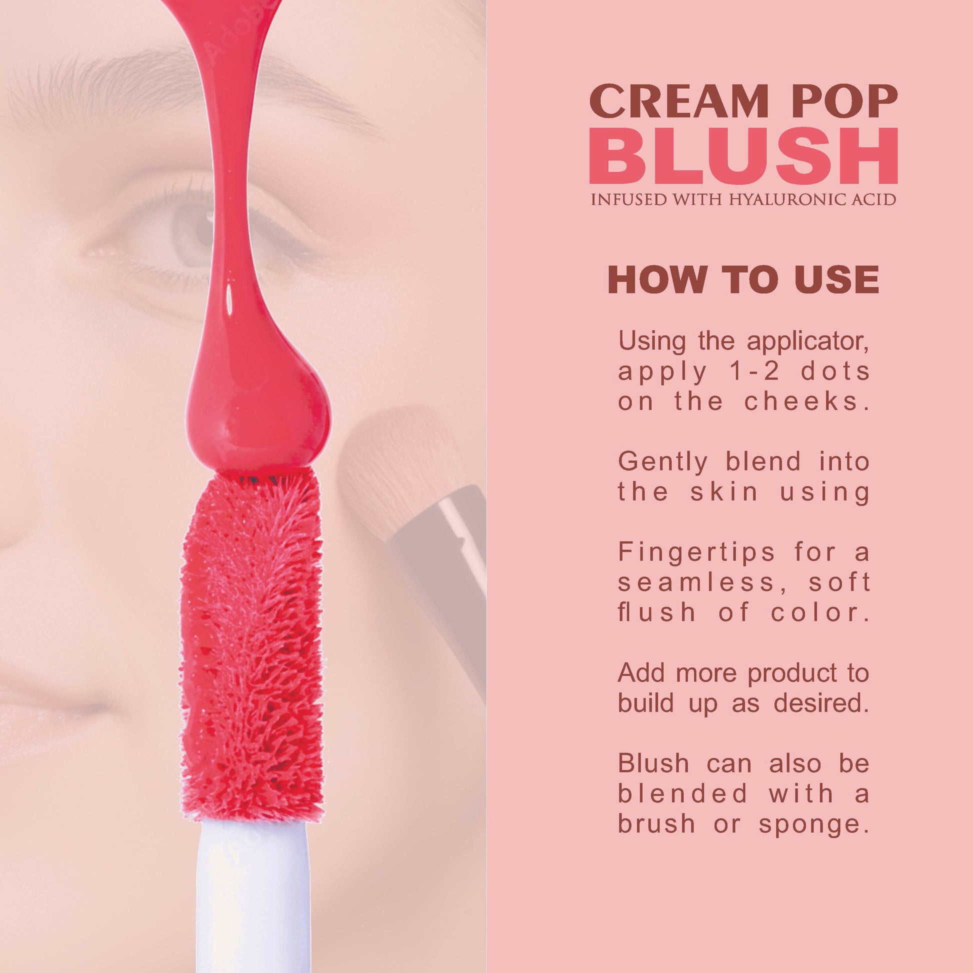 Love Earth Cream Pop Blush - Magnora - Distacart