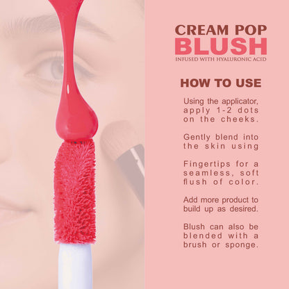 Love Earth Cream Pop Blush - Magnora - Distacart