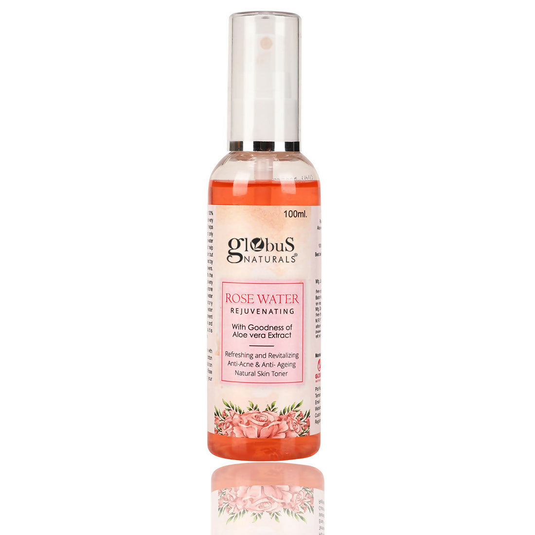 Globus Naturals Rose Toner - Distacart