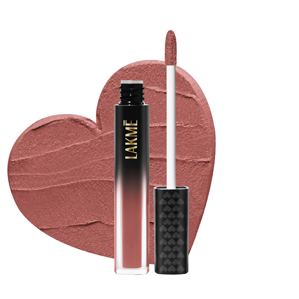 Lakme Xtraordin-Airy Velvet Matte Lip Mousse - Blush Nude - Distacart
