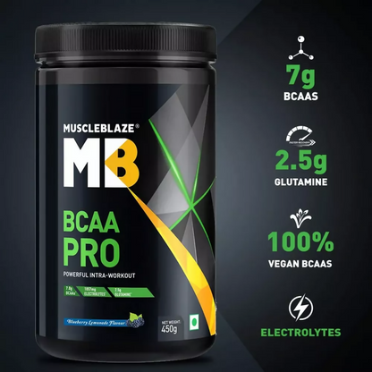 MuscleBlaze Bcaa Pro Bluberry Lemonade - Distacart