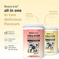 Thumbnail for Beautywise All In One Collagen Proteins - Banana Caramel - Distacart
