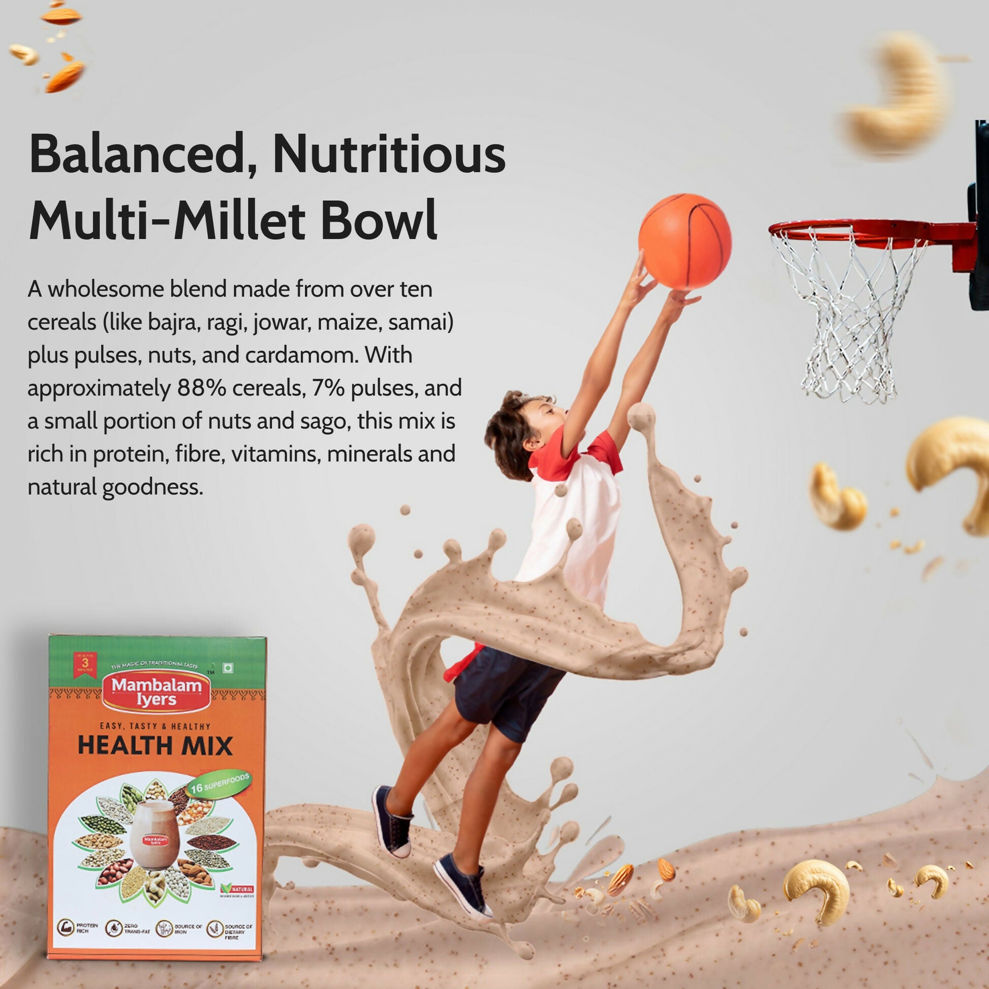 Mambalam Iyers Multi Millet Health Mix - Distacart