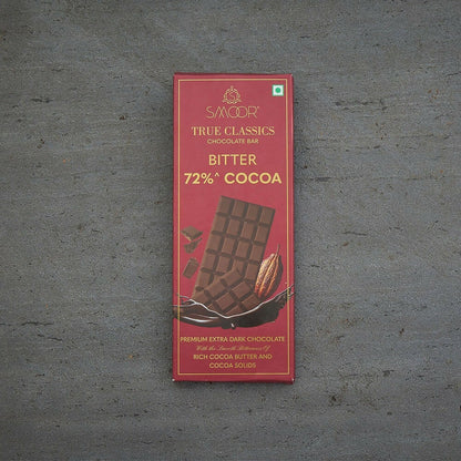 Smoor True Classics 72% Cocoa Extra Dark Chocolate - Distacart