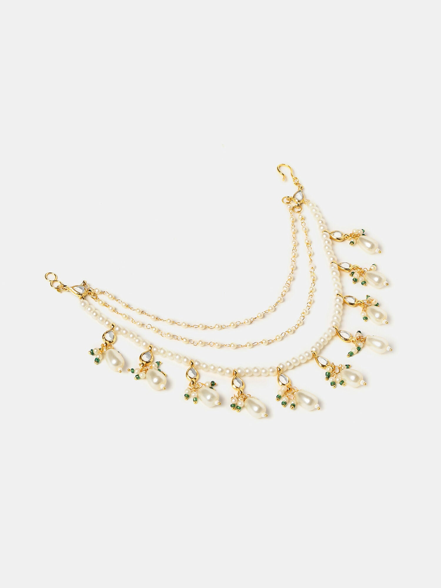 Ruby Raang Rajkumari Kaan Chain - Distacart