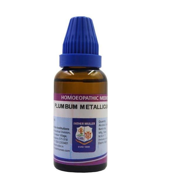 Father Muller Plumbum Metallicum Dilution - Distacart