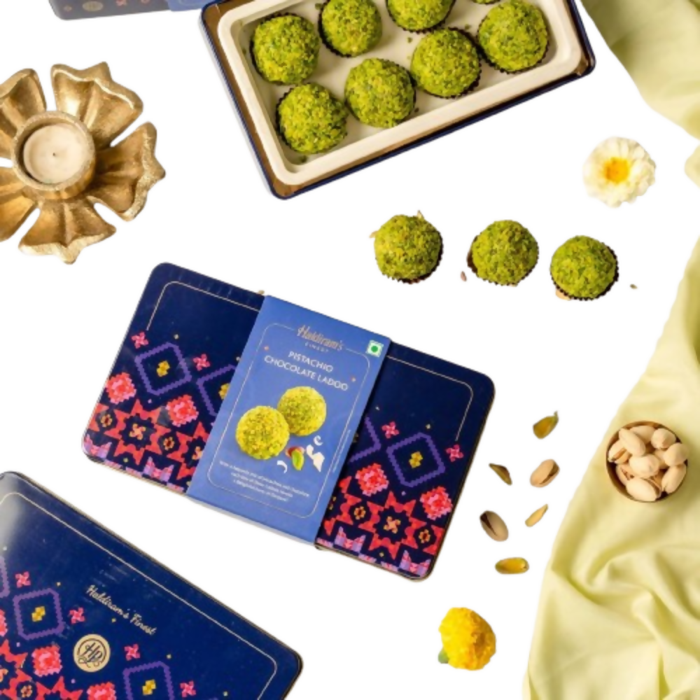 Haldiram's Pistachio Chocolate Ladoo - Distacart