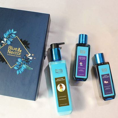 Blue Nectar Full Body Baby Care Gift Set - Distacart
