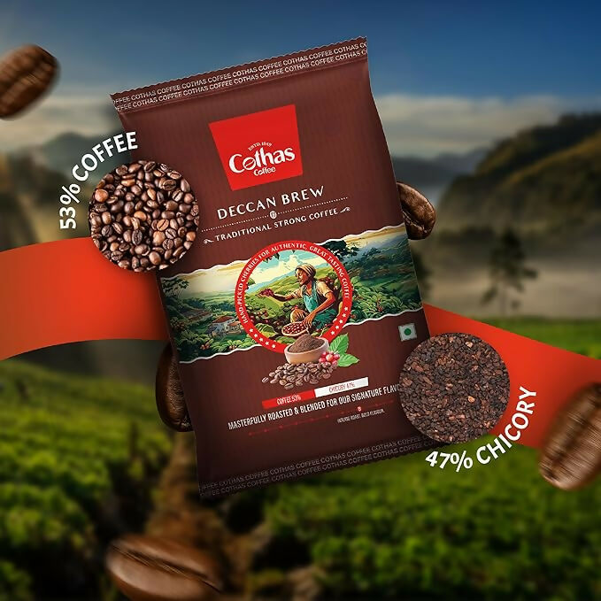 Cothas Coffee Deccan Brew Strong Filter Coffee Powder - Distacart
