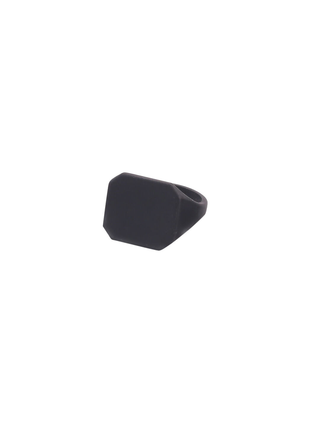NVR Men's Set of 2 Black Rhodium-Plated Finger Ring - Distacart